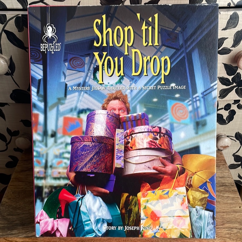 💙BEPUZZLED Mystery Puzzle ,”Shop til You Drop “